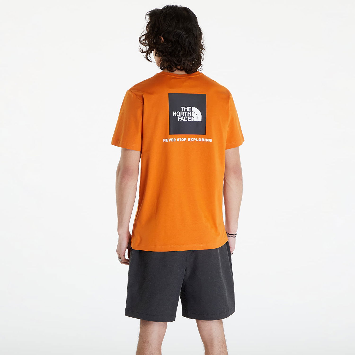 Тениска The North Face S/S Redbox Tee Desert Rust Оранжево
 | NF0A87NPPCO1, 1