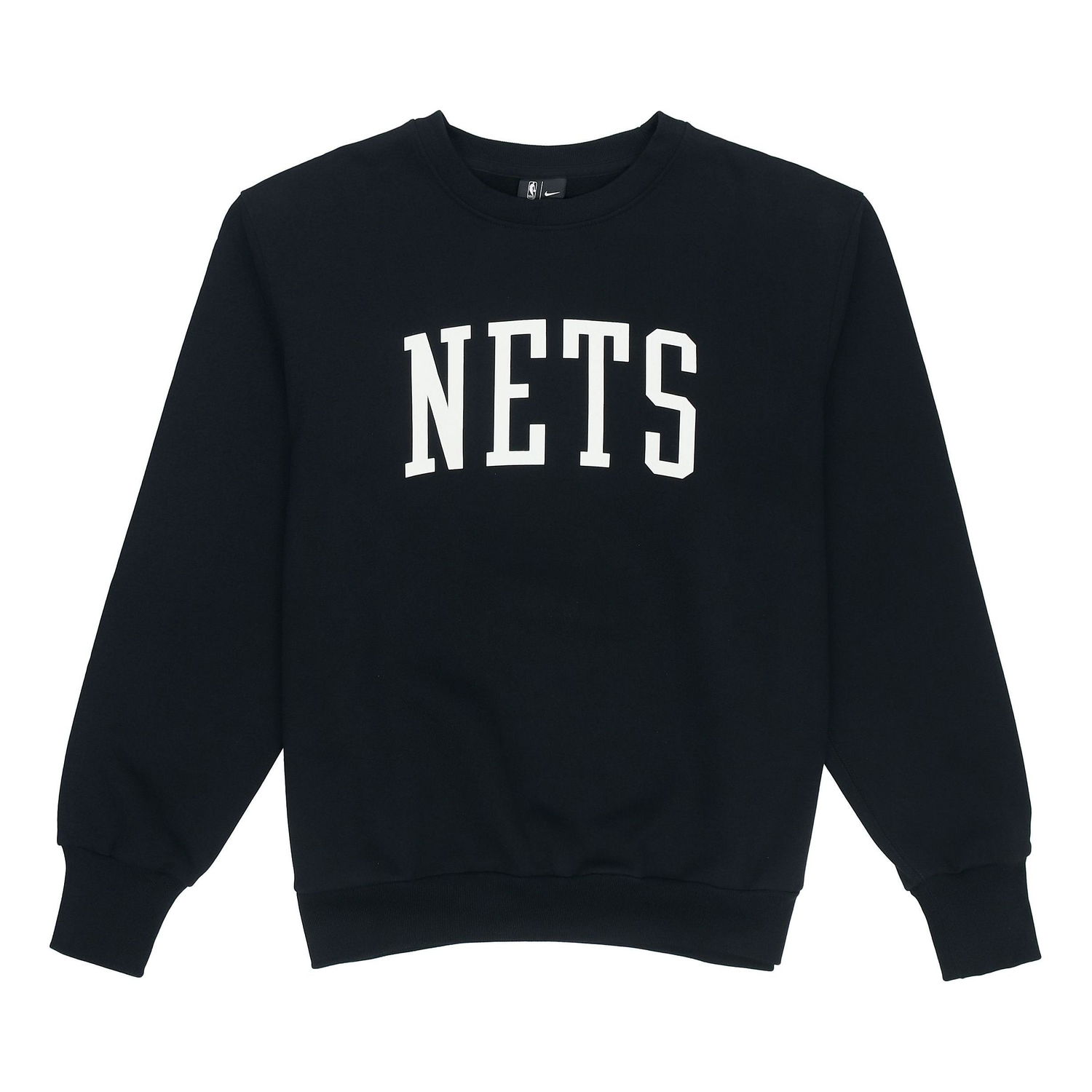 Суитчър Nike Brooklyn Nets Crew-neck Sweatshirt Тъмно синьо | DD2961-010, 0