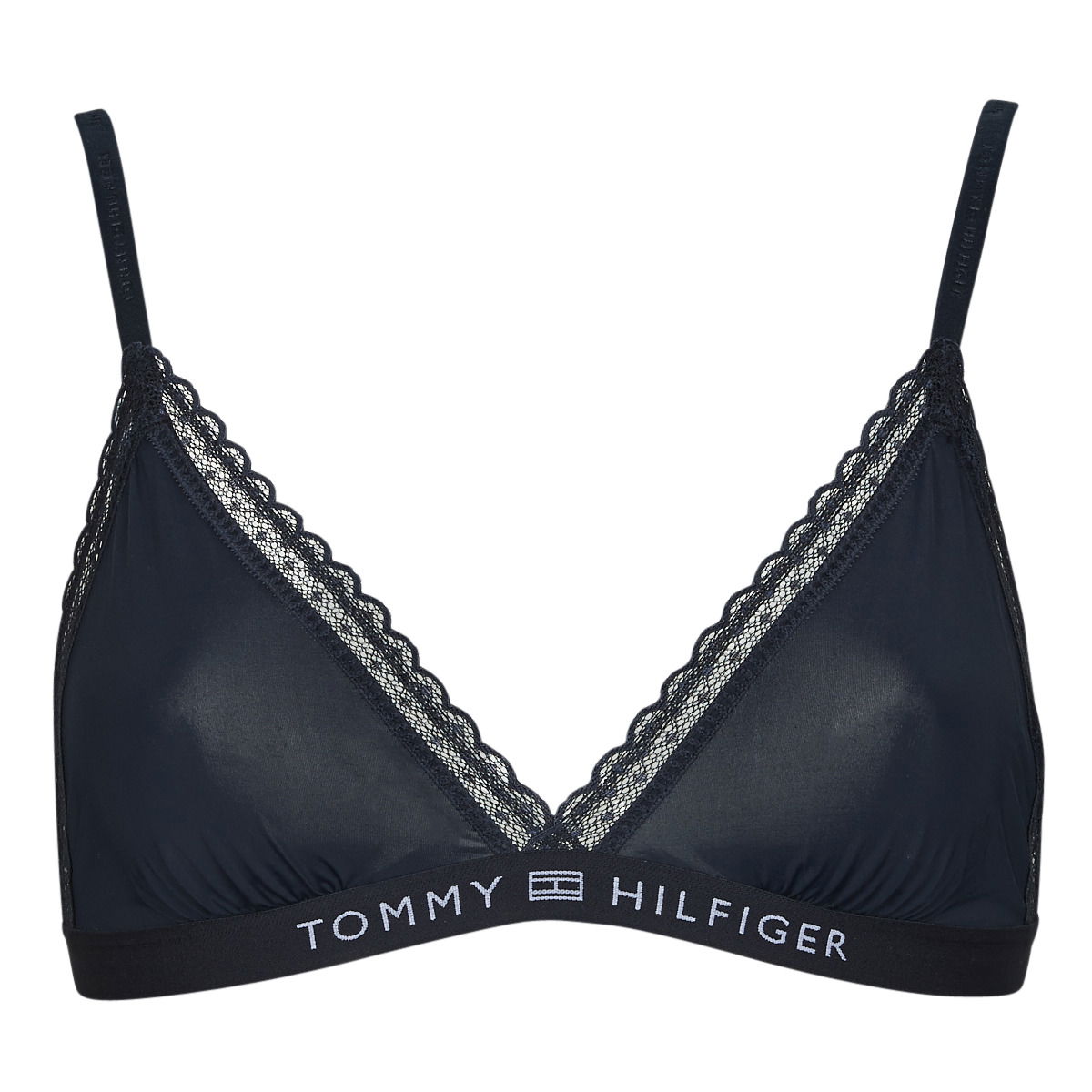 Сутиен Tommy Hilfiger Triangle bras and Bralettes UNLINED TRIANGLE Черно | UW0UW04242-DW5-NOOS, 0