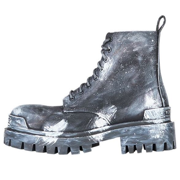 Кецове и обувки Balenciaga Strike Boots Бяло | 670633W2DY21090, 0