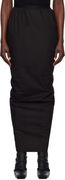 Rick Owens Hollywood Soft Pillar Maxi Skirt
