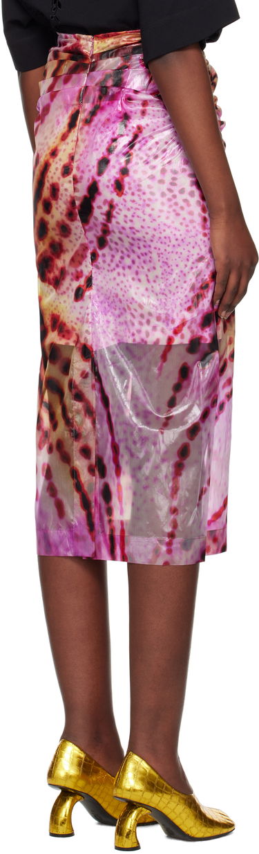 Пола Dries Van Noten Dries Van Noten Printed Midi Skirt Многоцветен | 251-010833-1109, 2