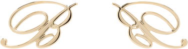 Обеци Blumarine Blumarine Mini Logo Earrings Металик | P522W323A, 0