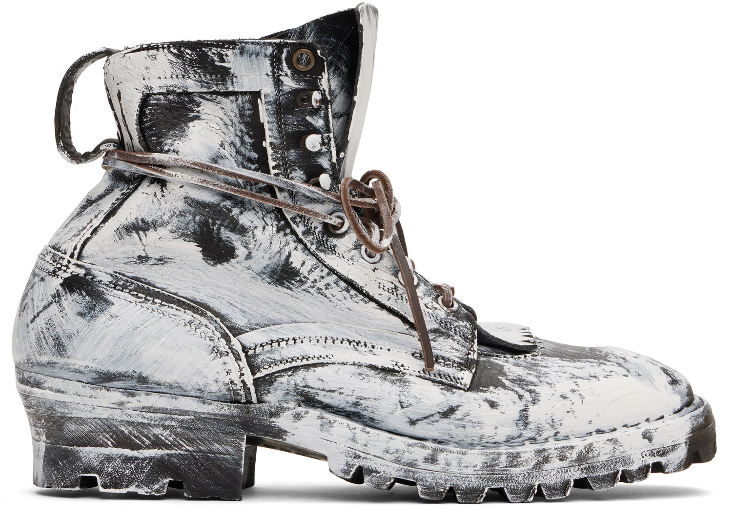 Кецове и обувки Maison Margiela Maison Margiela Sierra Bianchetto Boots Черно | S57WU0285 P8192, 0