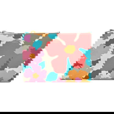 Портфейл Saint Laurent Floral Bi Fold Wallet Розово | 668322 AAAGO 9183, 1