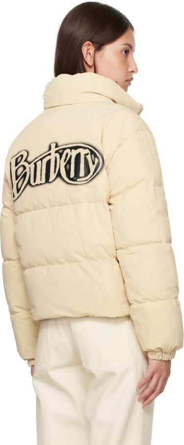 Пухо яке Burberry Burberry Check Reversible Down Jacket Бежово | 8098488, 4