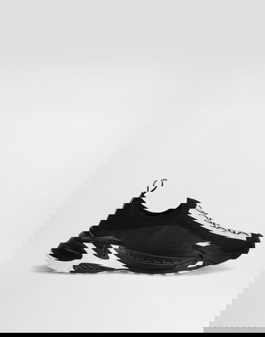 Кецове и обувки Dolce & Gabbana Sorrento In Stretch Mesh With Logo Черно | CS2172AH4148S597, 0