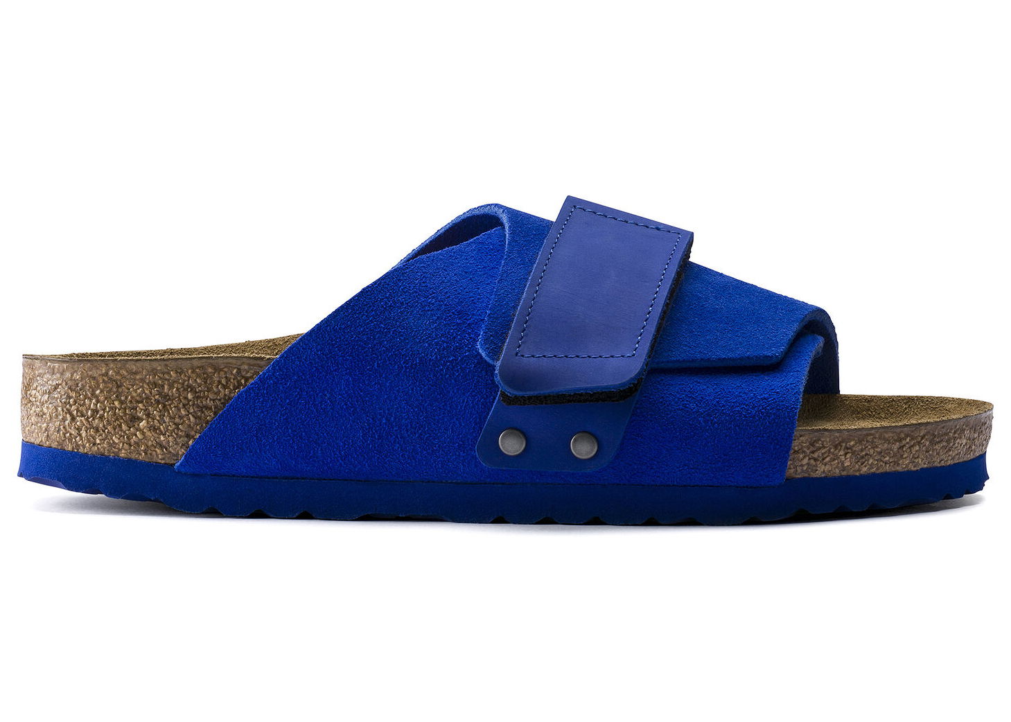 Кецове и обувки Birkenstock Kyoto Nubuck Suede Ultra Blue Синьо | 1015574/1015575, 0