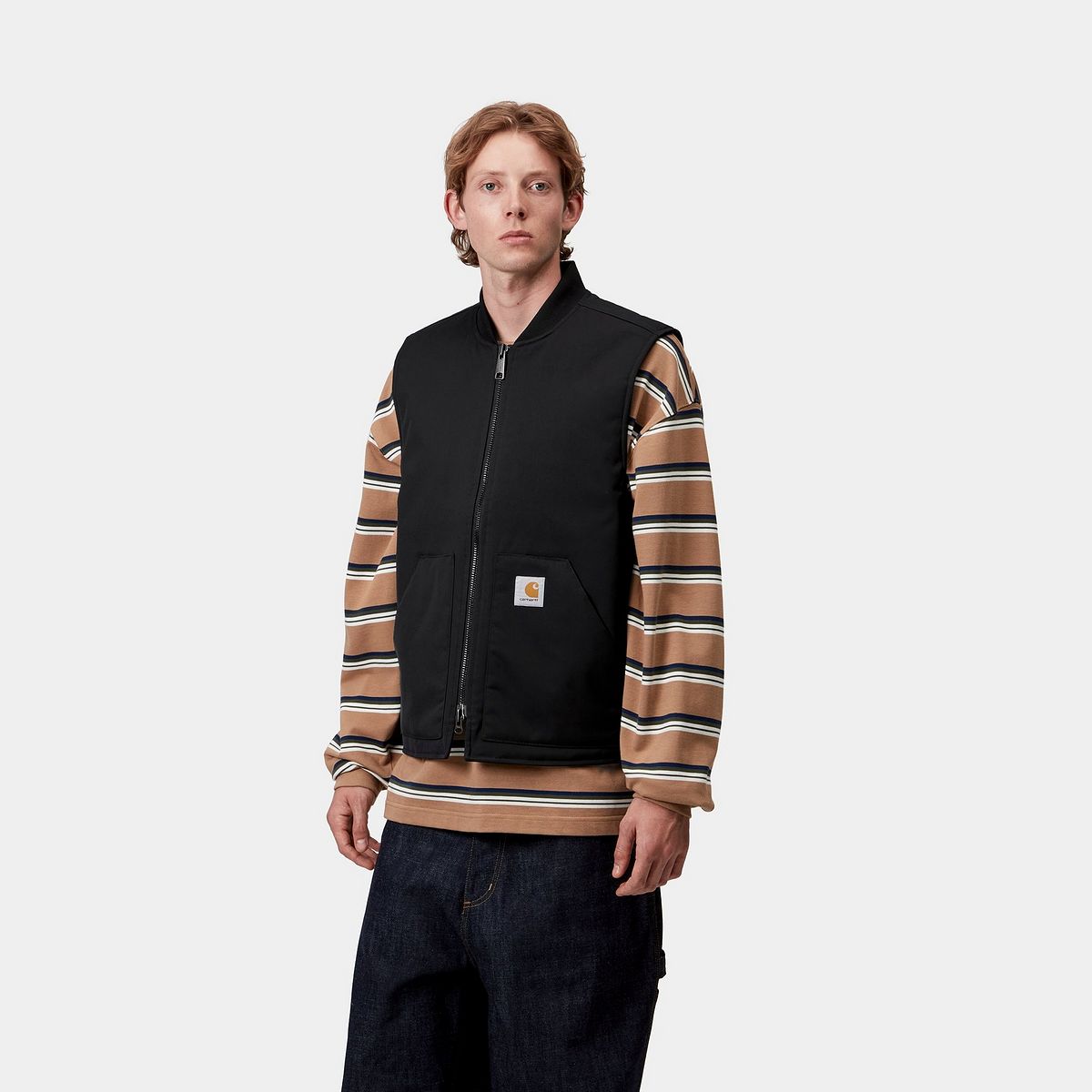 Жилетка Carhartt WIP Leroy Vest Черно | I035543_18, 1