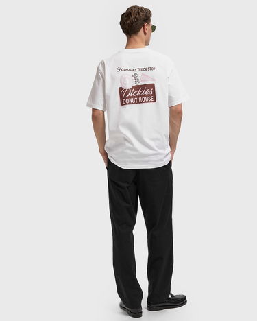 Тениска Dickies Donut House T-Shirt Бяло | DK0A87QN0WH1, 2