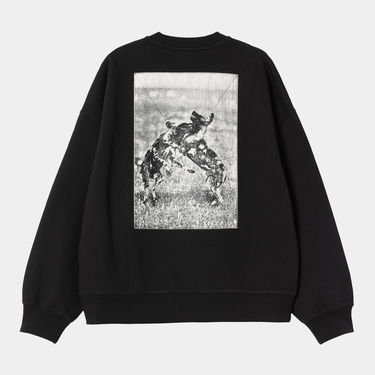 Суитчър Carhartt WIP WIP No Play Sweatshirt Черно | I035609_9, 1