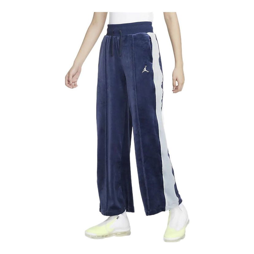 Панталони Jordan Air Jordan Flight Velour Pants Тъмно синьо | DV1405-410