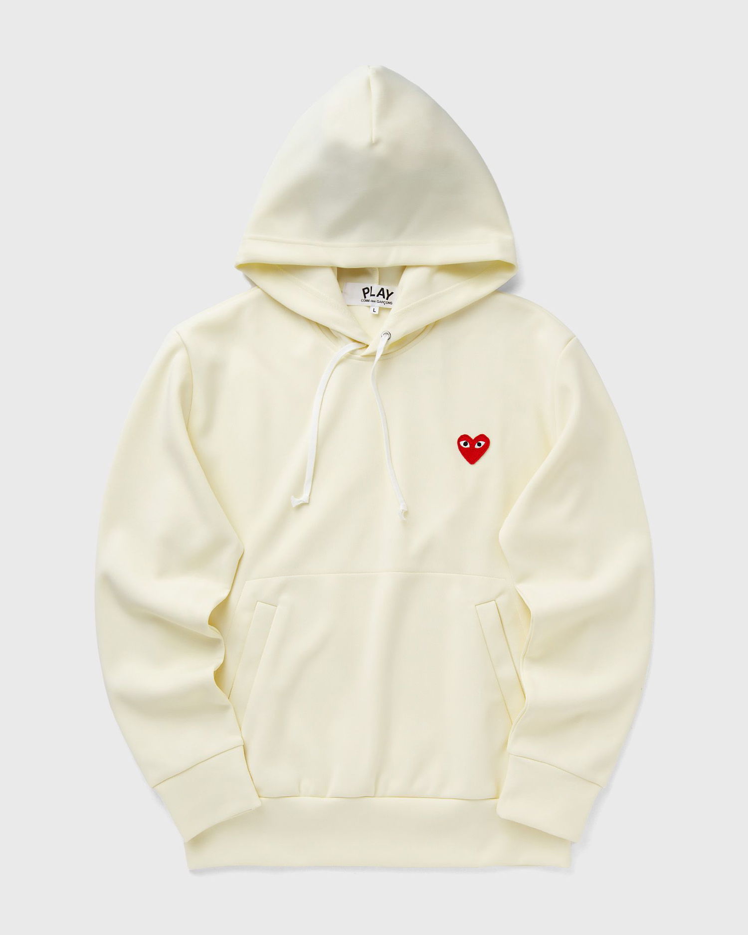 Суитчър Comme des Garçons Play Red Heart Emblem Sweatshirt Hoodie Бежово | AX-T174-051-3, 0
