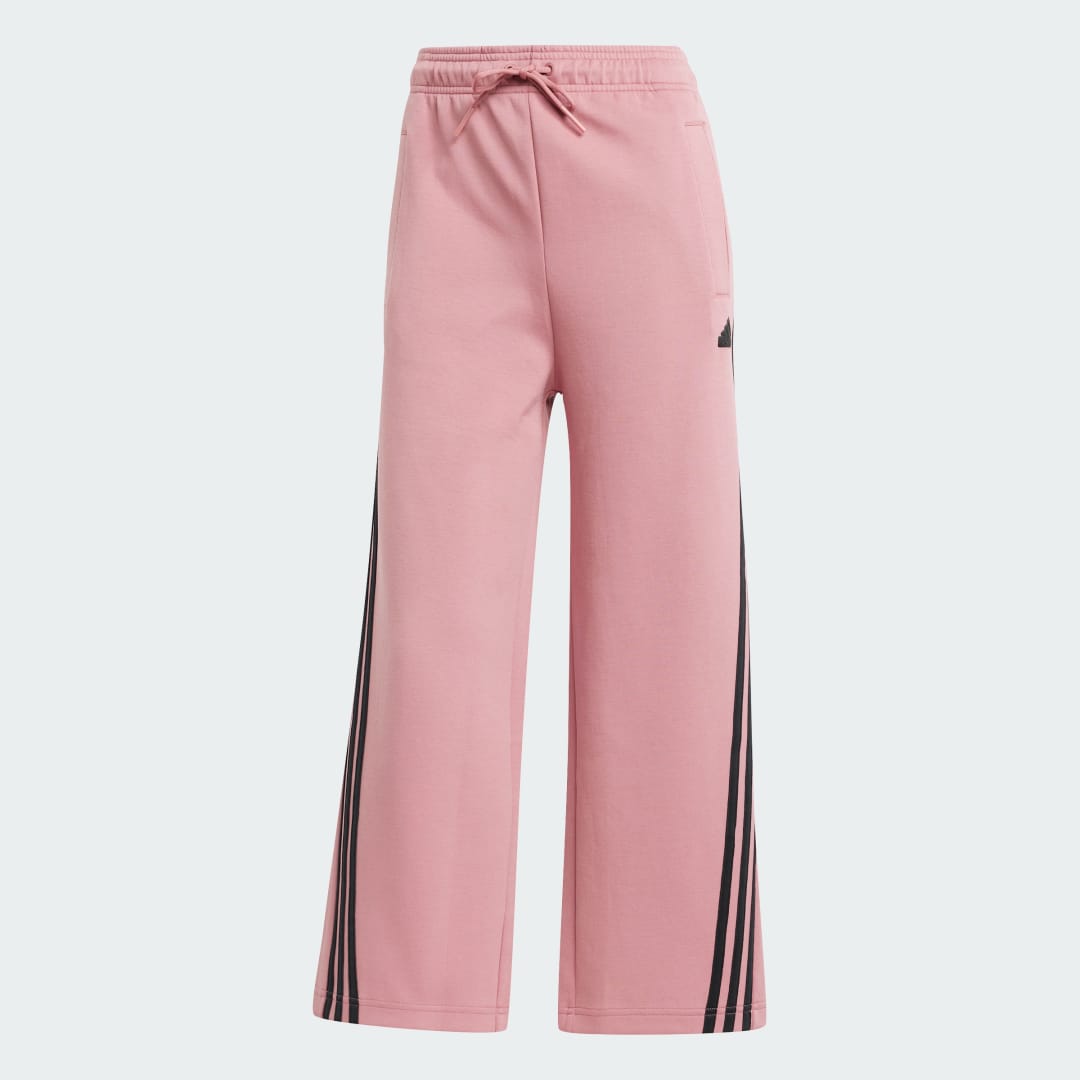 Панталони adidas Performance Future Icons 3-Stripes Open Hem Pants Розово | IW5269, 1