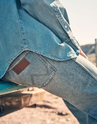 Дънки Wrangler Loose Straight Authentic Jeans 40x32 Синьо | 112371019:40:32, 0