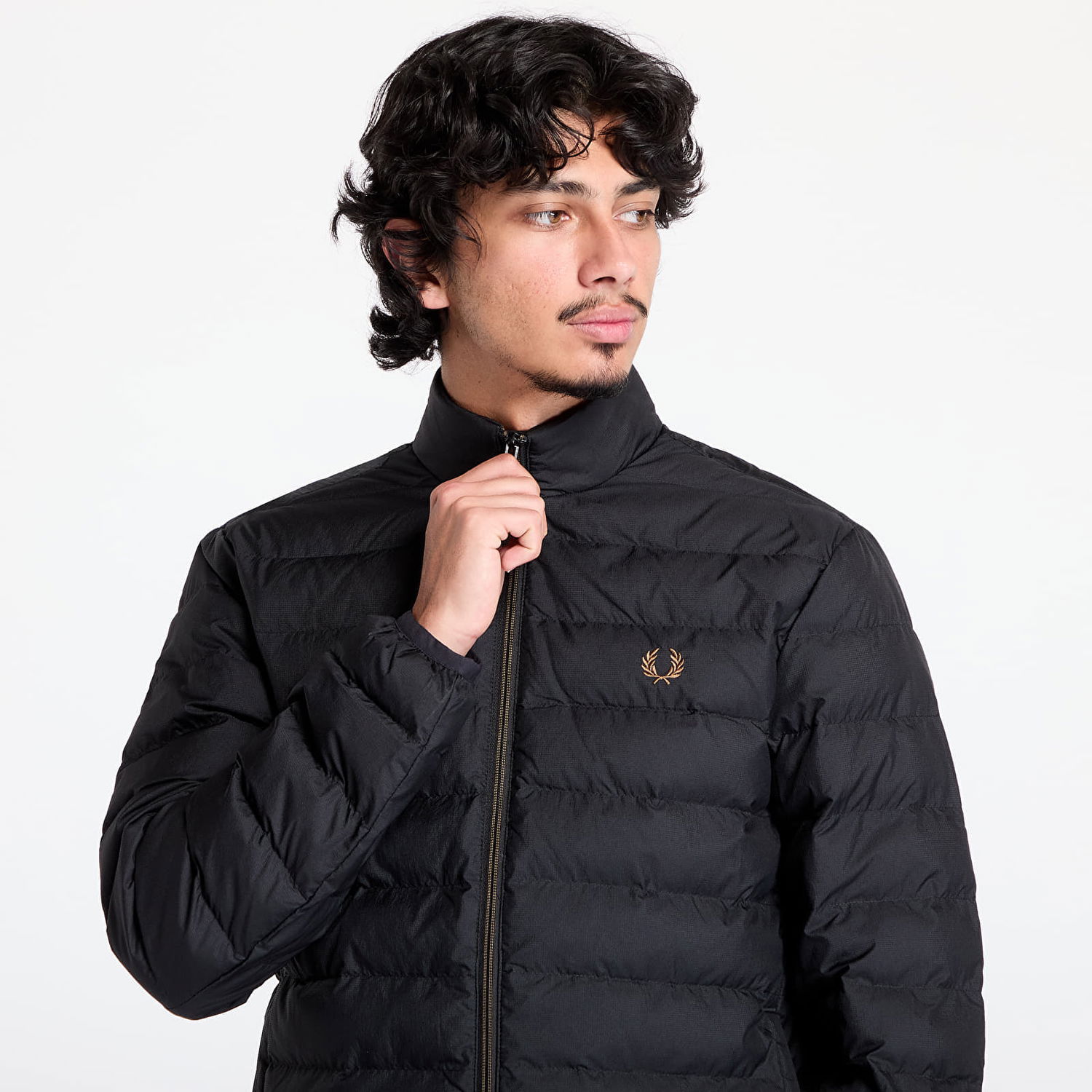 Пухо яке Fred Perry Insulated Jacket Черно | J4564 102, 1