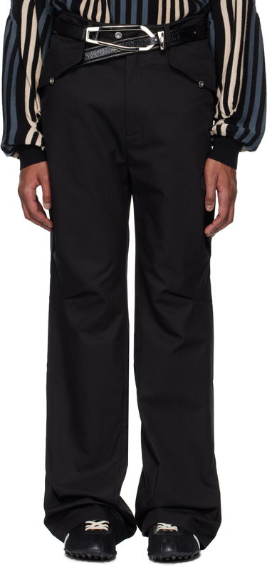 Панталони KIKO KOSTADINOV Kiko Kostadinov Alec K-Dart Trousers Черно | KKSS25T05-18, 0