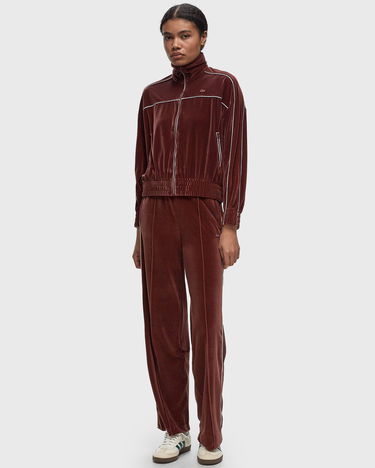 Спортни панталони Lacoste Brown Velvet Track Pants Кафяво | XF2650-ICR, 1