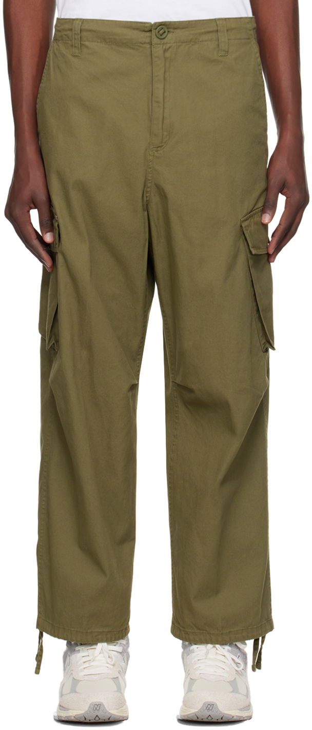 Карго панталони Carhartt WIP Cargo Pants With Flap Pockets Зелено | I032983, 0