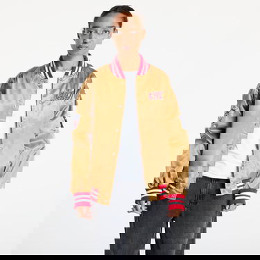 Яке бомбър New Era Satin Bomber Jacket Жълто | 60580609, 1