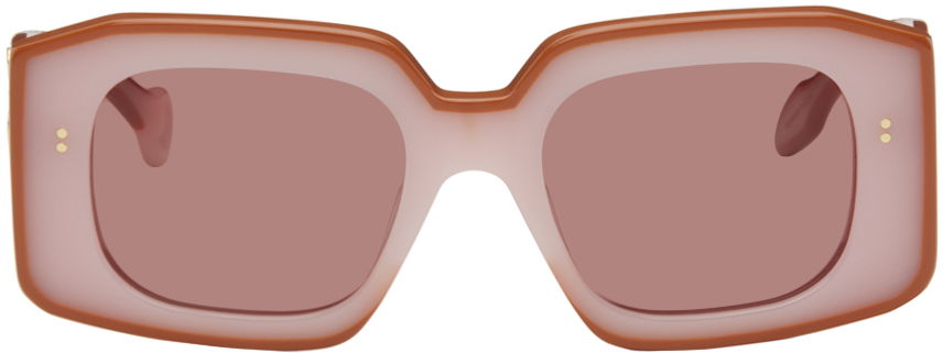 Слънчеви очила JW Anderson Bumper Sunglasses Розово | JWA01, 0