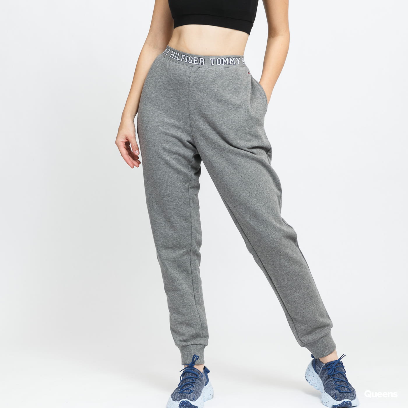 Спортни панталони Tommy Hilfiger League Track Pant Сиво | UW0UW03214 P4A, 0