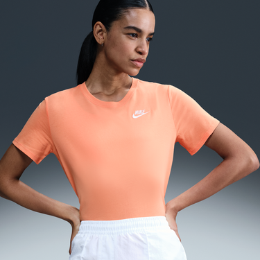 Тениска Nike Sportswear Club Essentials T-Shirt Оранжево
 | DX7902-844, 0