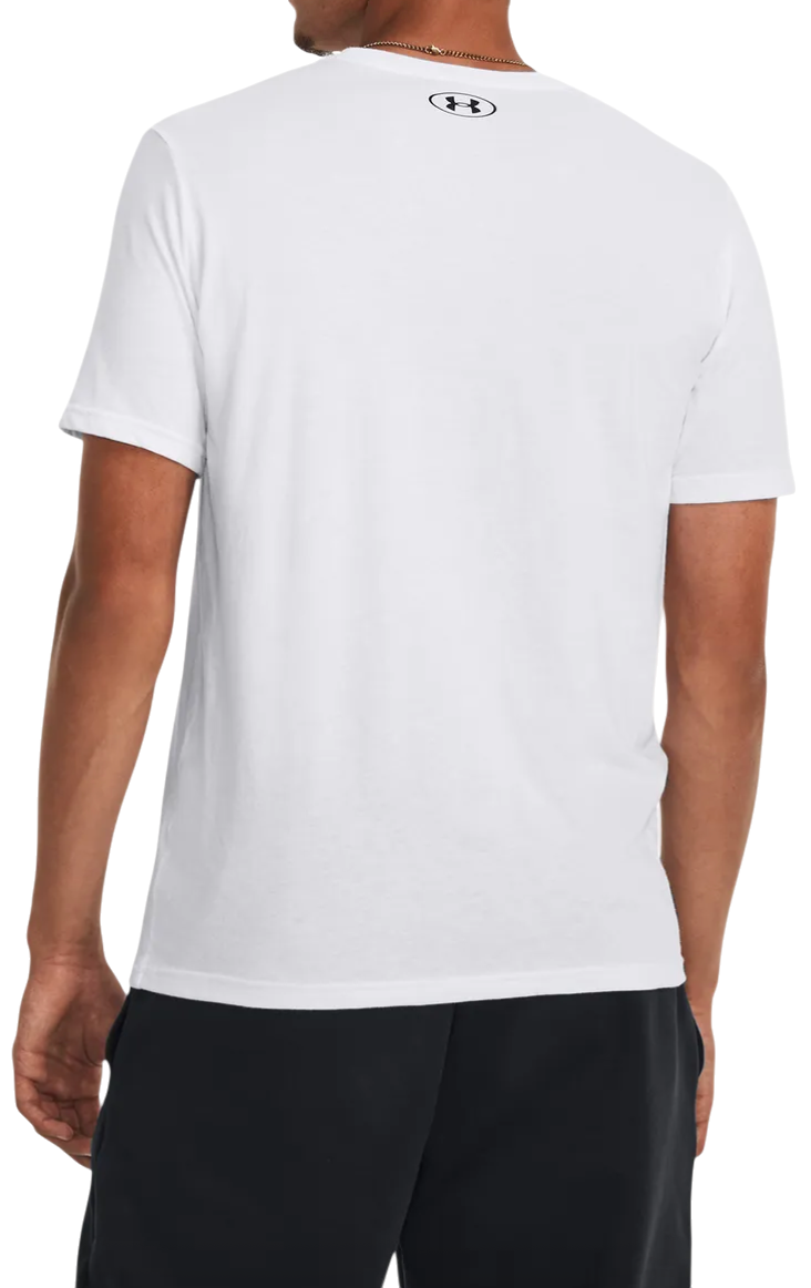 Тениска Under Armour Under Armour Camo Chest Stripe Short Sleeve T-Shirt Бяло | 1376830-100, 1