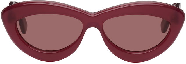 Pink Cat-Eye Sunglasses