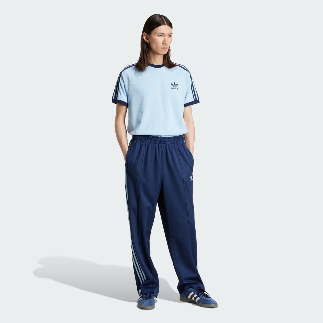 Тениска adidas Performance Adicolor 3-Stripes Classics T-Shirt Синьо | JN7018, 1
