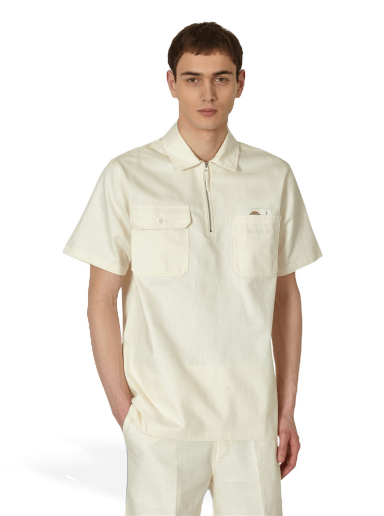 Риза Dickies Pop Trading Shirt Бяло | DK0A4YKNB481 B481