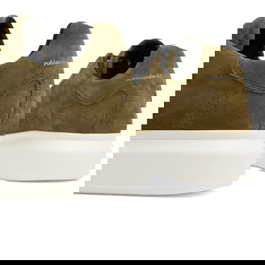 Кецове и обувки Alexander McQueen Exaggerate Sole Suede Зелено | 807882-WIA50-2125, 4