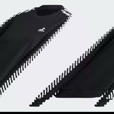 Пуловер adidas Originals Essentials 3-Stripes Fleece Черно | HZ5744, 4