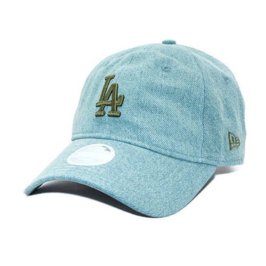Шапка с козирка New Era MLB Denim 9TWENTY LA Dodgers Adjustable Hat Синьо | 60667479, 0