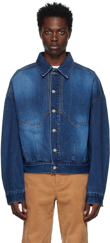 Яке We11done Loose Denim Jacket Синьо | WD-DJ3-22-303-U-NV, 0