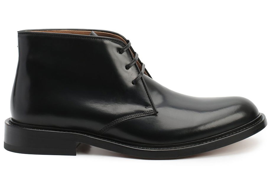 Кецове и обувки Bottega Veneta Level Leather Boots Черно | 651317V00H01000, 0