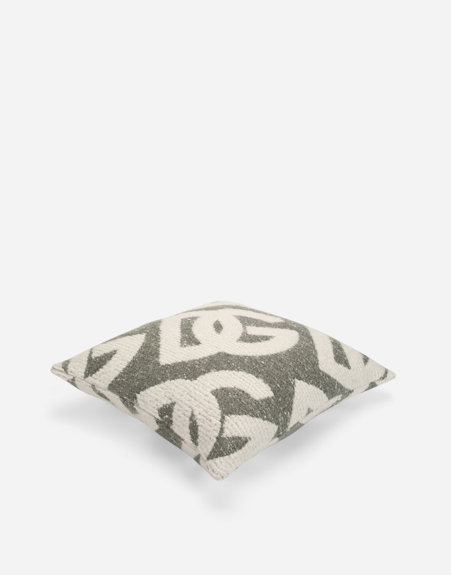 Домашен декор Dolce & Gabbana Wool, Silk, And Cashmere Medium Cushion Сиво | TCE008TCAN1U0020, 1