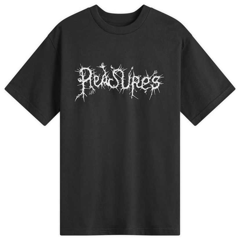 Тениска Pleasures Nature Black T-Shirt Черно | P24W037-BLACK