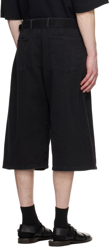 Къси панталони LEMAIRE Lemaire Twisted Denim Shorts Черно | PA1107 LD1023, 2