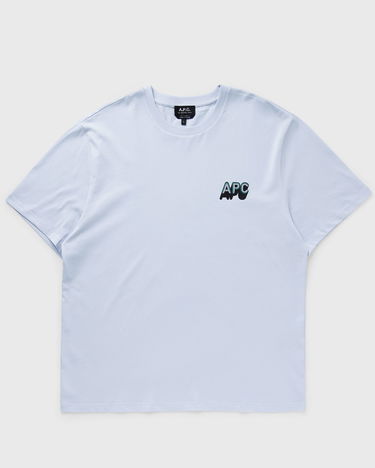 Тениска A.P.C. 70'S H GOTS T-Shirt Синьо | COHBM-H26535-IAT, 1