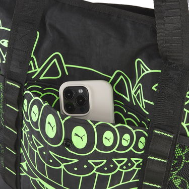 Голяма пазарска чанта Puma PUMA x RIPNDIP Graphic Tote Bag 20 L Черно | 091817_01, 5