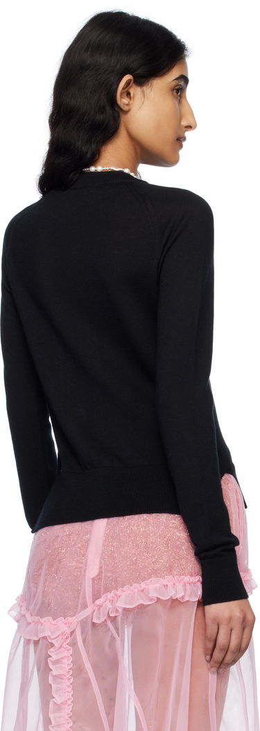 Пуловер Simone Rocha Simone Rocha Carnation Cardigan Черно | KMK17 0647, 2