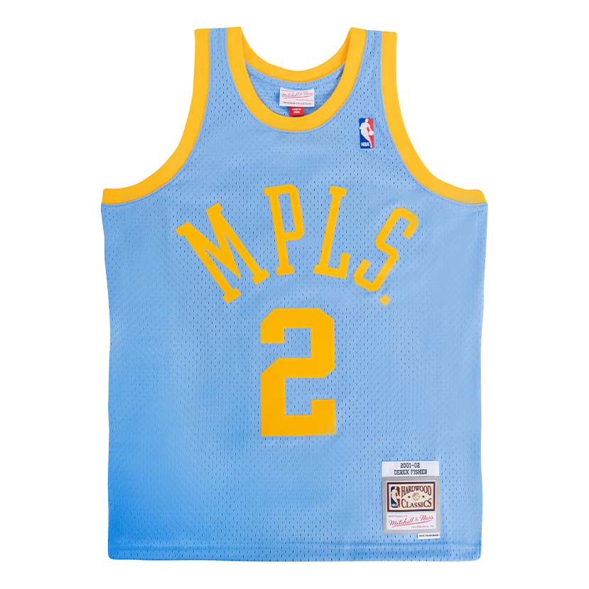 Потник Mitchell & Ness Los Angeles Lakers Derek Fisher Swingman Jersey Синьо | SMJY1125-LAL01DFICLBL, 0