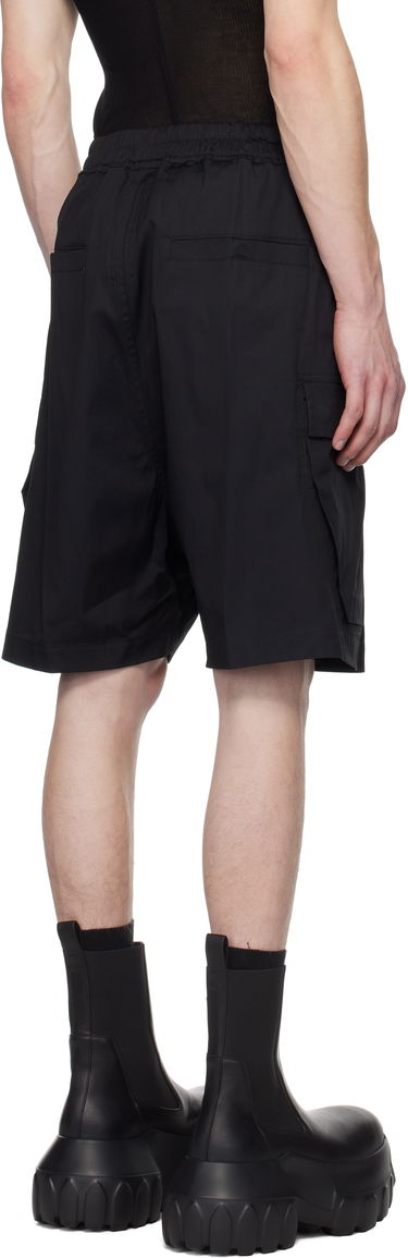 Къси панталони Rick Owens Rick Owens Hollywood Cargobela Shorts Черно | RU01E5360 TE, 2