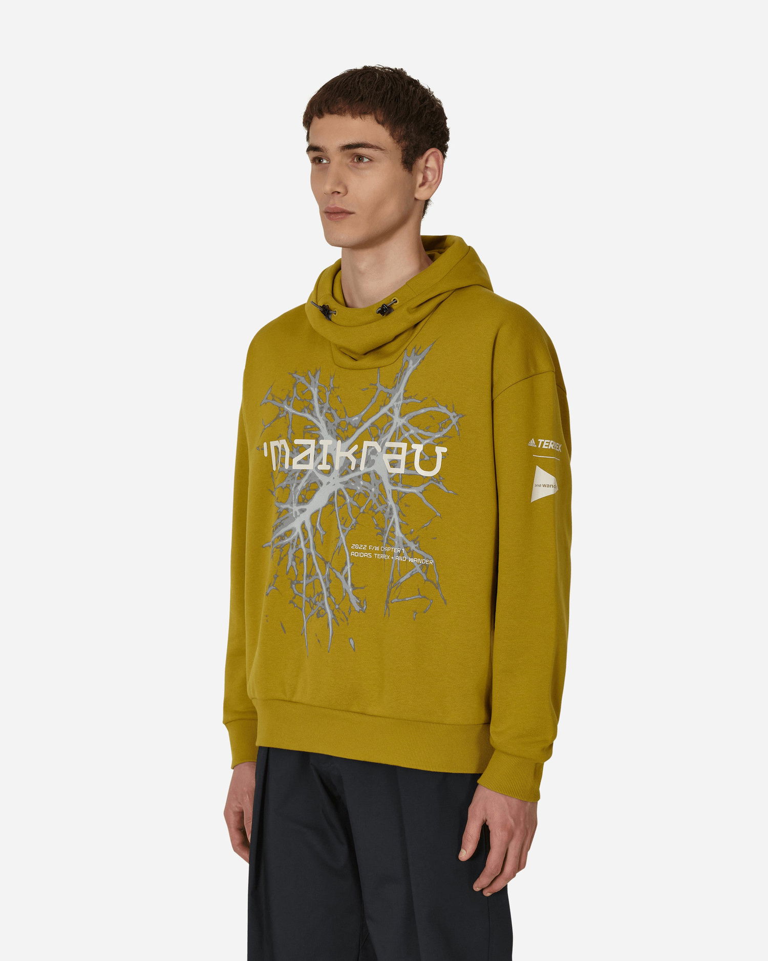 Суитчър adidas Performance TERREX x and wander Жълто | HN6936, 1