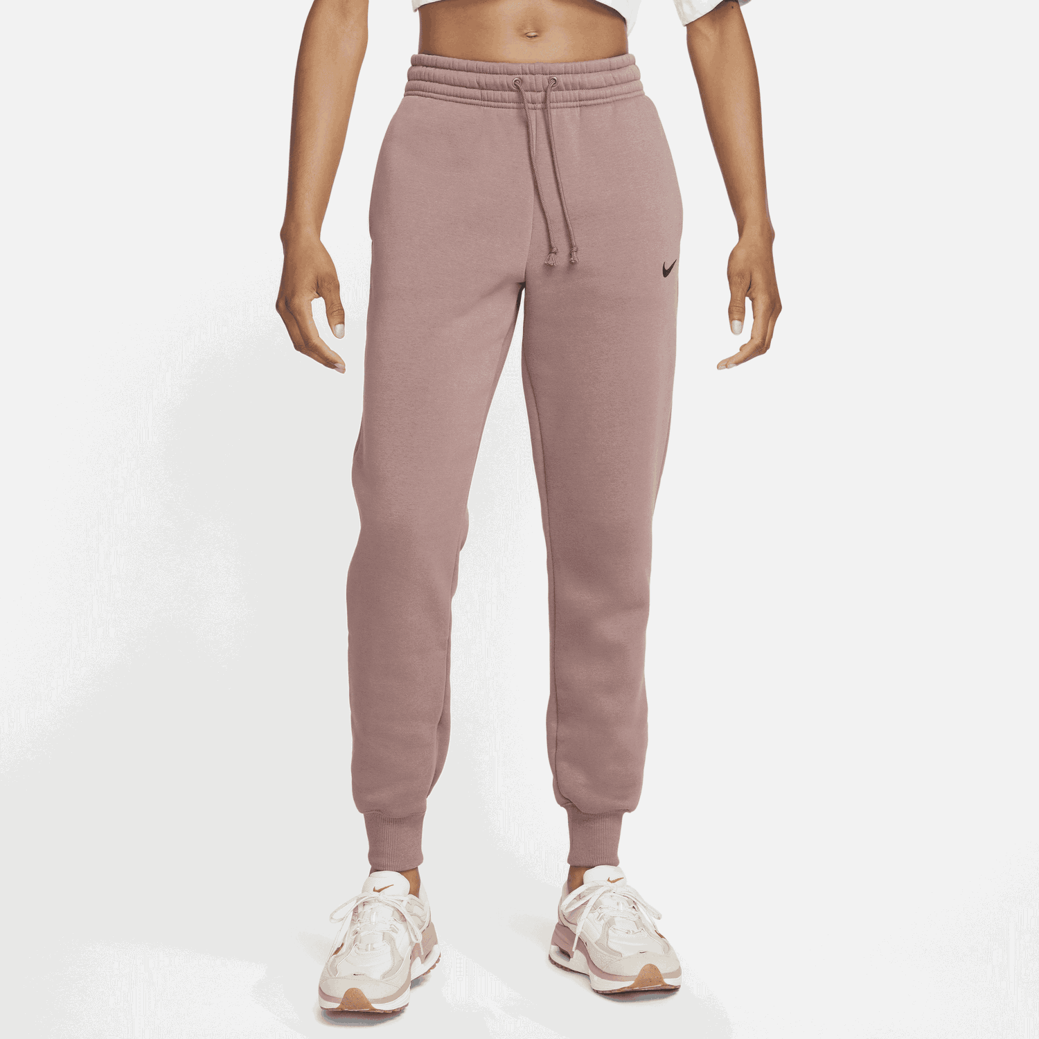 Спортни панталони Nike Sportswear Phoenix Fleece Розово | FZ7626-208, 0
