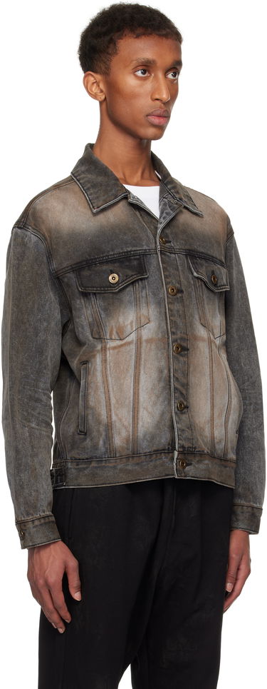 Яке We11done We11done Washed Denim Jacket Сиво | WD-DJ3-24-315-U-BK, 1