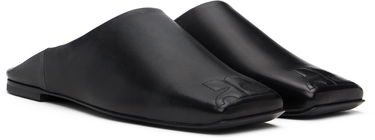 Кецове и обувки Courrèges Courrèges Heritage Leather Mules Черно | 125SCS108AG0030, 3