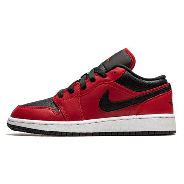 Кецове и обувки Jordan Air Jordan 1 Low GS "Reverse Bred" Червено | 553560-605, 0