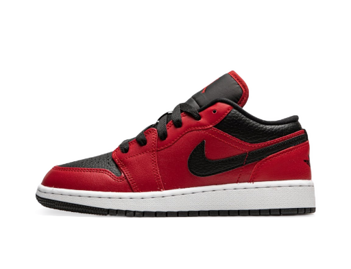 Лимитирано Издание Jordan Air Jordan 1 Low GS "Reverse Bred" Червено | 553560-605